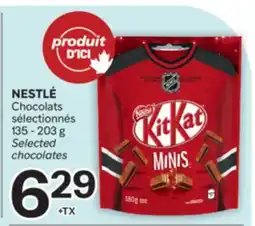 Brunet NESTLÉ Chocolats sélectionnés offer