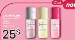 Brunet CALVIN KLEIN Brumes pour le corps offer