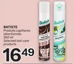 Brunet BATISTE Produits capillaires sélectionnés offer