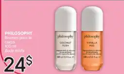 Brunet PHILOSOPHY Brumes pour le corps offer