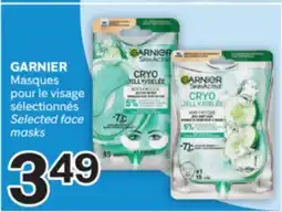 Brunet GARNIER Masques pour le visage sélectionnés offer