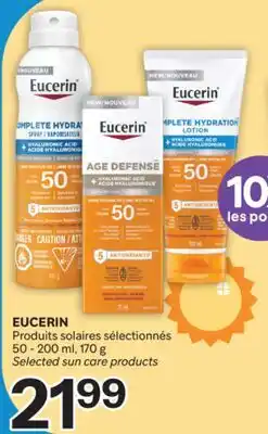Brunet EUCERIN Produits solaires sélectionnés offer