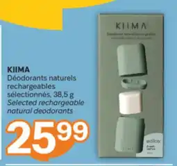 Brunet KIIMA Déodorants naturels rechargeables sélectionnés offer