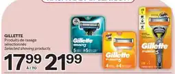 Brunet GILLETTE Products de rasage sélectionnés offer