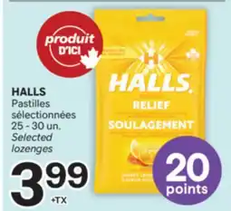 Brunet HALLS Pastilles sélectionnées offer