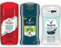 Brunet OLD SPICE, SECRET, DEGREE offer