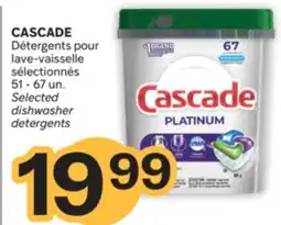 Brunet CASCADE Détergents pour lave-vaisselle sélectionnés offer