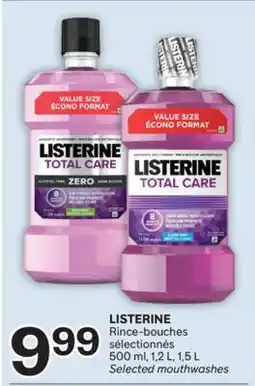 Brunet LISTERINE Rince-bouches sélectionnés offer