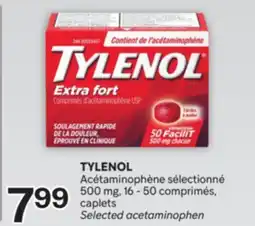 Brunet TYLENOL Acétaminophène sélectionné offer