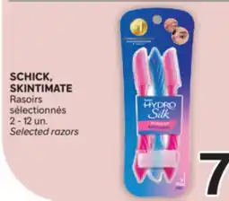 Brunet SCHICK, SKINTIMATE Rasoirs sélectionnés offer