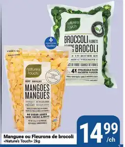 Pasquier Mangues ou Fleurons de brocoli Nature's Touch offer