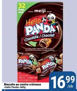 Pasquier Biscuits au centre crémeux Hello Panda offer