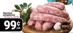 Pasquier Saucisse européenne offer