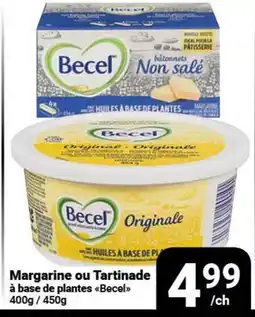 Pasquier Margarine ou Tartinade à base de plantes Becel offer