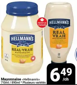 Pasquier Mayonnaise Hellmann's offer