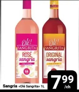 Pasquier Sangria Olé Sangrita offer