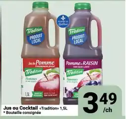 Pasquier Jus ou Cocktail Tradition offer