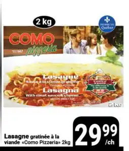 Pasquier Lasagne gratinée à la viande Como Pizzeria offer