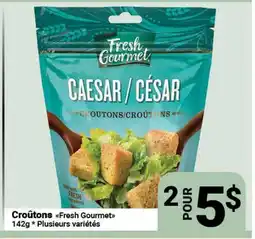 Pasquier Croûtons Fresh Gourmet offer