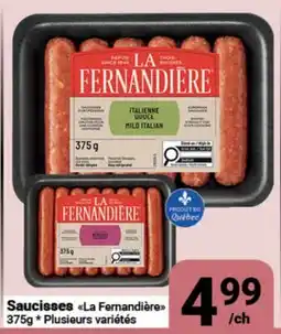 Pasquier Saucisses La Fernandière offer