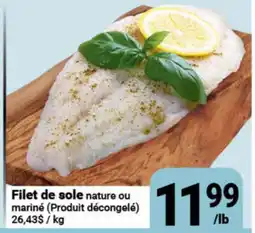 Pasquier Filet de sole offer
