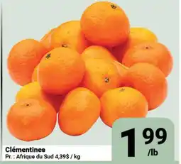 Pasquier Clémentines offer