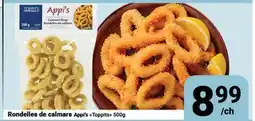 Pasquier Rondelles de calmar Appi's Toppits offer