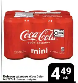 Pasquier Boisson gazeuse Coca Cola offer