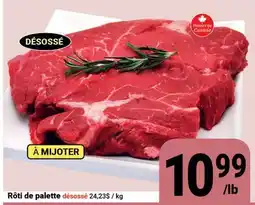 Pasquier Rôti de palette offer