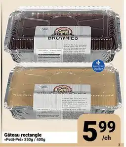 Pasquier Gâteau rectangle Petit-Pré offer