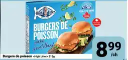 Pasquier Burgers de poisson High Liner offer