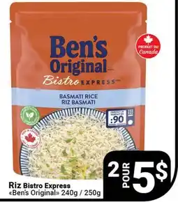 Pasquier Riz Bistro Express Ben's Original offer