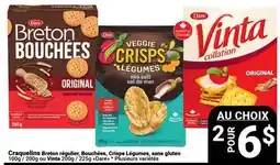 Pasquier Craquelins Breton régulier, Bouchées, Crisps Légumes, sans gluten offer