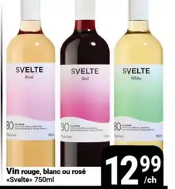Pasquier Vin rouge, blanc ou rosé Svelte offer