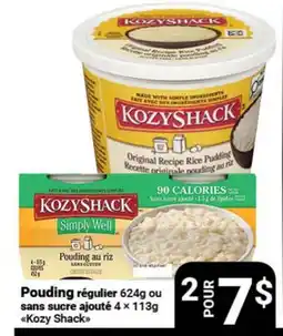 Pasquier Pouding régulier 624g ou sans sucre ajouté offer