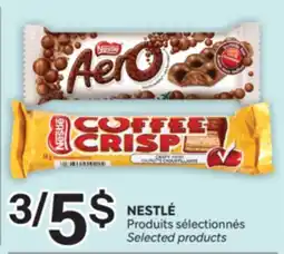 Brunet NESTLÉ Produits sélectionnés offer