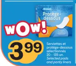Brunet Personnelle Serviettes et protège-dessous sélectionnés offer