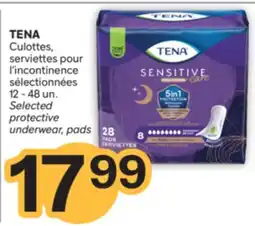 Brunet TENA Culottes, serviettes pour l'incontinence sélectionnées offer