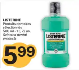 Brunet LISTERINE Produits dentaires sélectionnés offer