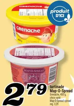 Marché Richelieu TARTINADE MAP-O-SPREAD | MAP-O-SPREAD SPREAD offer