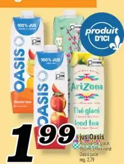 Marché Richelieu JUS OASIS | OASIS JUICE offer