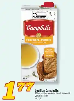 Marché Richelieu bouillon Campbell's | Campbell's broth offer