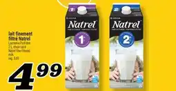 Marché Richelieu lait finement filtré Natrel | Natrel fine-filtered milk offer