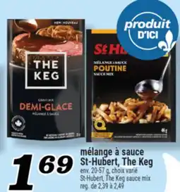 Marché Richelieu MÉLANGE À SAUCE ST‑HUBERT, THE KEG | ST-HUBERT, THE KEG SAUCE MIX offer