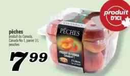 Marché Richelieu pêches | peaches offer