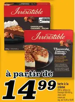 Marché Richelieu TARTE À LA CRÈME | CREAM PIE offer