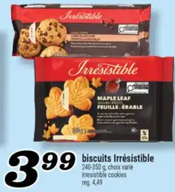 Marché Richelieu biscuits Irrésistible | Irrésistible cookies offer