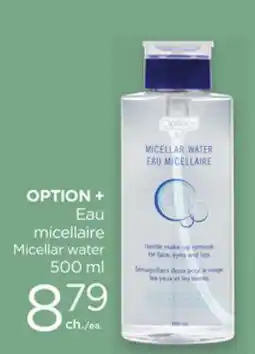 Proxim OPTION + Micellar water offer