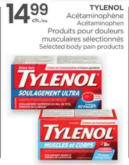Proxim TYLENOL Selected body pain products offer