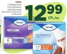 Proxim TENA Selected incontinence underwear offer